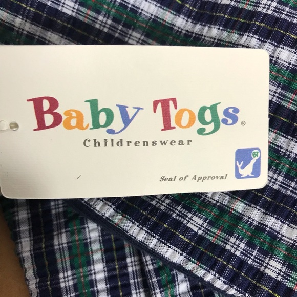 NWT Baby Togs Vested Overall - Golf Clubs & Dog - Picture 3 of 10
